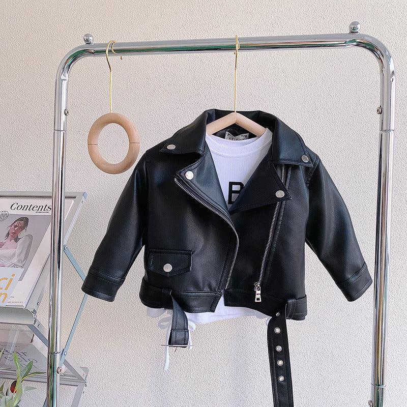 Blouson Perfecto Noir Enfant - Style Motard Rock & Tendance - BabyCoton