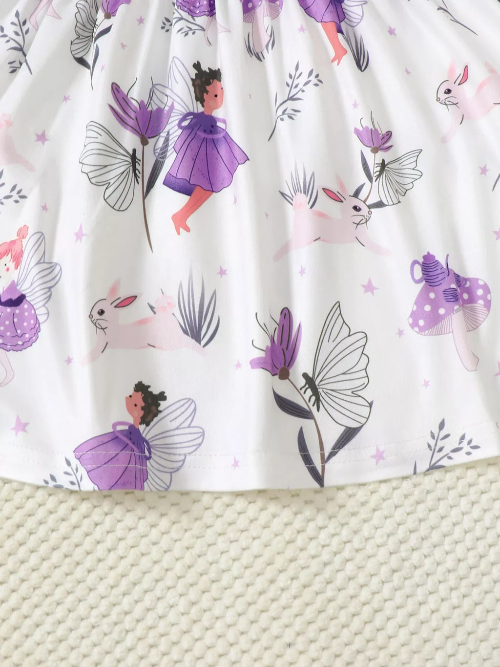 Ensemble 3 Pièces Bébé Imprimé à Volants - Douceur & Charme 👶 - BabyCoton