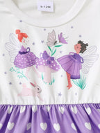 Ensemble 3 Pièces Bébé Imprimé à Volants - Douceur & Charme 👶 - BabyCoton