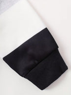 Détail hoodie casual color block avec blocs de couleurs contrastés - style tendance pour enfant - BabyCoton Suisse
