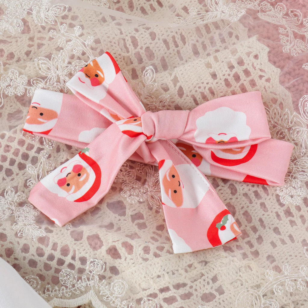 🎀 Gros plan sur les détails de qualité - tissu doux et respirant avec imprimés résistants, parfait pour toute la saison des fêtes