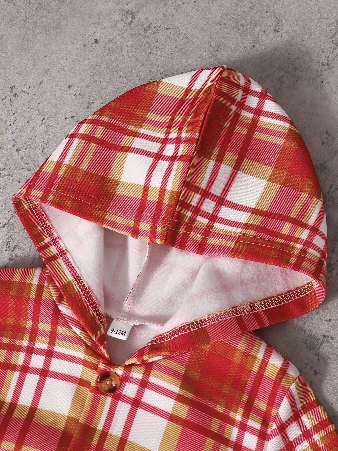 🌟 Ensemble complet veste à carreaux  - style urbain élégant - confort et qualité BabyCoton
