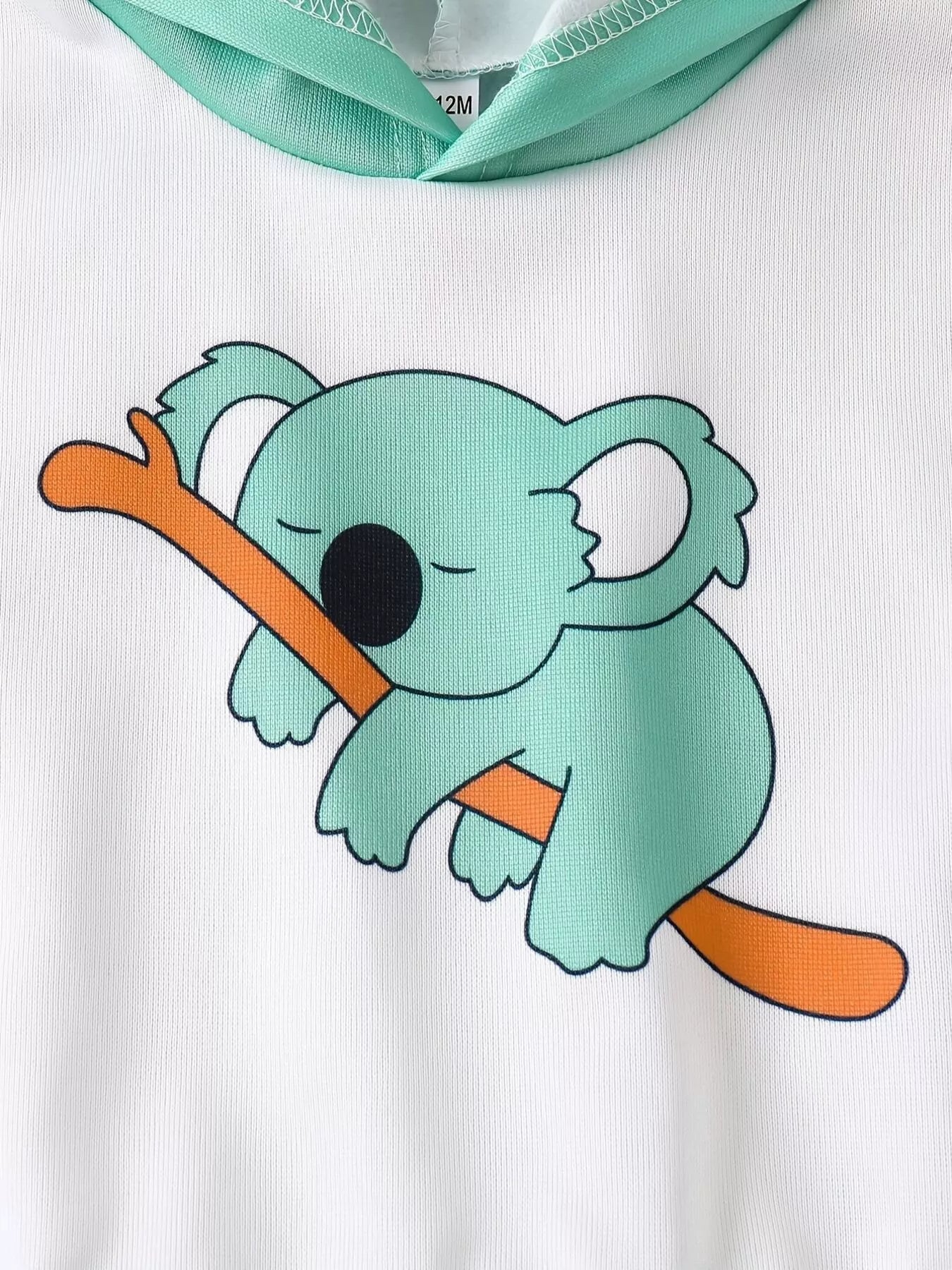 ☁️ Détail graphique koala adorable sur hoodie enfant - design unique mignon - tissu moelleux doux - qualité premium quotidien BabyCoton
