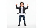 Blouson Perfecto Noir Enfant - Style Motard Rock & Tendance - BabyCoton